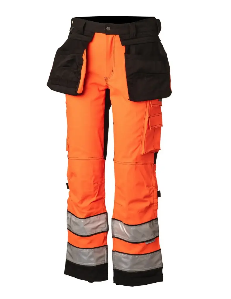 Hi-Vis STRETCH riipputaskuhousu - 4352