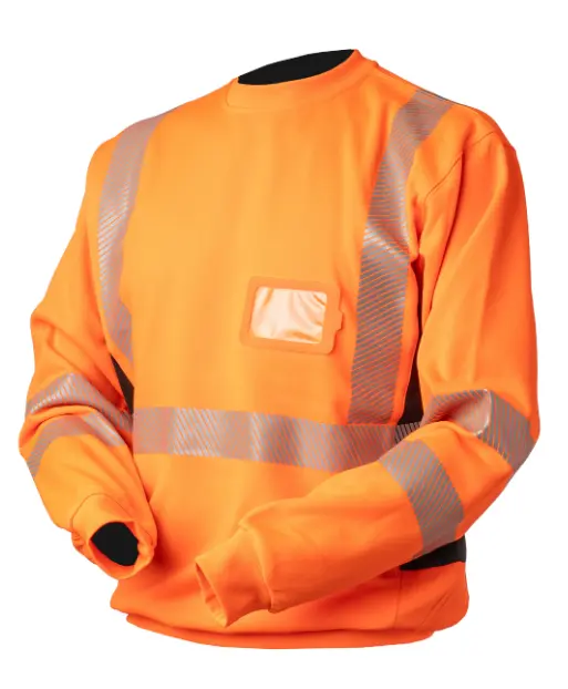 Priha huomiovärinen College paita oranssi/musta - 4321