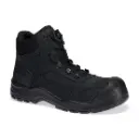 [FC39BKR45] Turvakenkä S3 HRO SR FO SC Musta Nupukki nahka Full-Grain Nubuck Leather